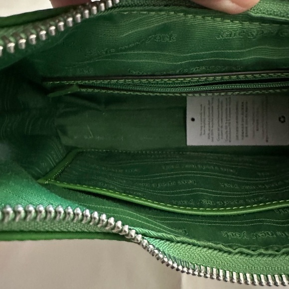 Kate Spade Sam Icon Small Nylon Shoulder Bag KS GREEN NEW - Picture 6 of 7